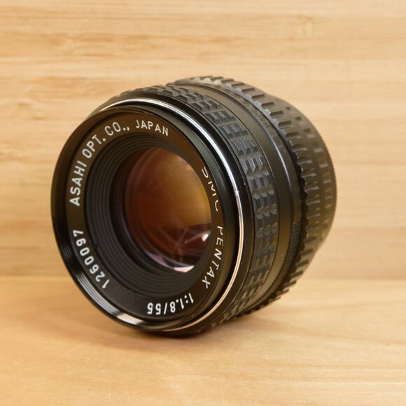 Vintage SMC Pentax 55mm f/1.8 Lens / K Mount / Manual Focus / Made in Japan - Picture 1 of 5